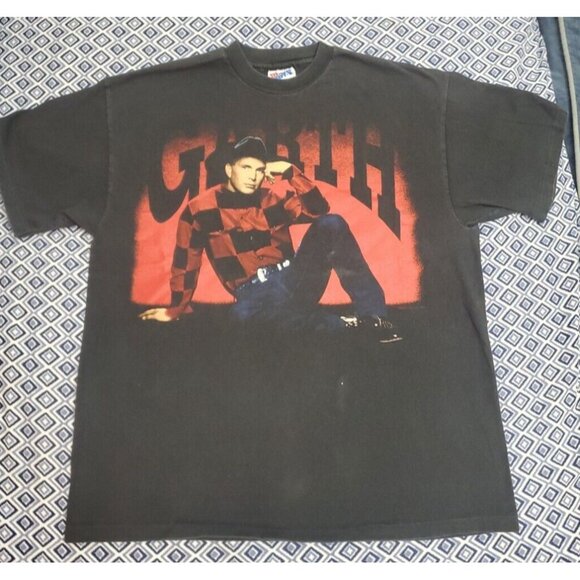 Brooks Other - Vintage Garth Brooks World Tour 1993 T-Shirt Men's Size L Single Stich